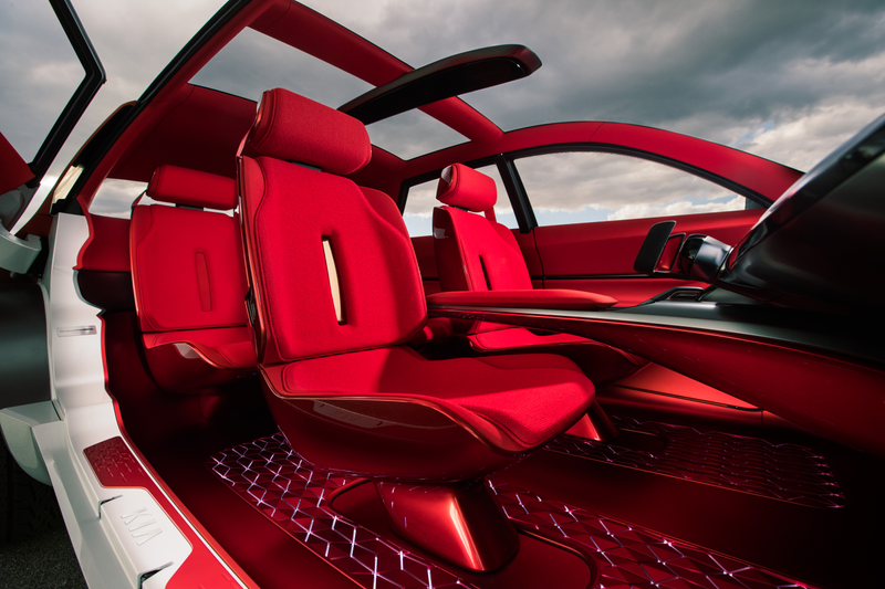 Illustration for article titled The Kia HabaNiro Is a Futuristic Mashup of What's Popular Right Now